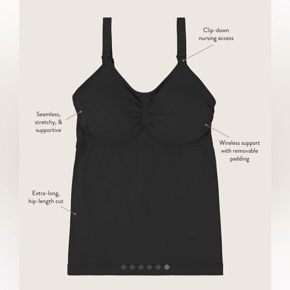 KINDRED BRAVELY - Simply Sublime Maternity & Nursing Tank - Picture 3 of 5